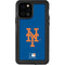 MLB New York Mets - Solid Distressed iPhone 12 Pro Waterproof Case