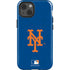 MLB New York Mets - Solid Distressed iPhone 15 Impact Case