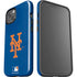 MLB New York Mets - Solid Distressed iPhone 15 Plus Impact Case