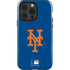 MLB New York Mets - Solid Distressed iPhone 15 Pro Impact Case