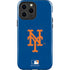MLB New York Mets - Solid Distressed iPhone 15 Pro Max Impact Case