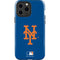 MLB New York Mets - Solid Distressed iPhone 14 Pro Max Impact Case