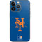 MLB New York Mets - Solid Distressed iPhone 15 Pro Skin