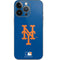 MLB New York Mets - Solid Distressed iPhone 14 Pro Skin