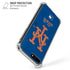 MLB New York Mets - Solid Distressed iPhone 7/8 Plus Clear Case