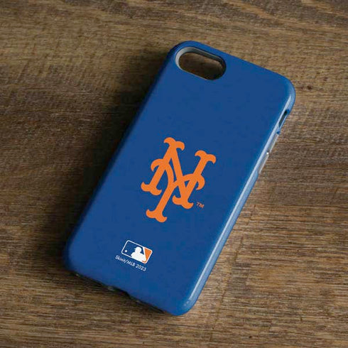 MLB New York Mets - Solid Distressed iPhone 7 Pro Case