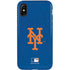 MLB New York Mets - Solid Distressed iPhone X Pro Case