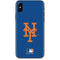 MLB New York Mets - Solid Distressed iPhone X Skin
