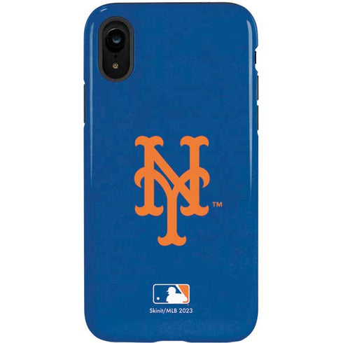 MLB New York Mets - Solid Distressed iPhone XR Pro Case