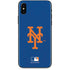 MLB New York Mets - Solid Distressed iPhone XS Skin