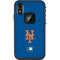 MLB New York Mets - Solid Distressed LifeProof Fre iPhone Skin