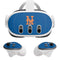 MLB New York Mets - Solid Distressed Meta Quest 3 Skin