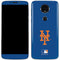 MLB New York Mets - Solid Distressed Moto E5 Plus Skin