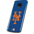 MLB New York Mets - Solid Distressed Moto G6 Skin
