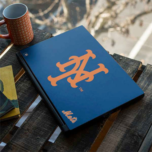 MLB New York Mets - Solid Distressed MSI GS65 Stealth Laptop Skin