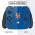 MLB New York Mets - Solid Distressed Nintendo Switch Bundle Skin
