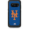 MLB New York Mets - Solid Distressed Otterbox Commuter Galaxy Skin