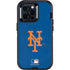 MLB New York Mets - Solid Distressed Otterbox Defender iPhone Skin