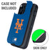 MLB New York Mets - Solid Distressed Otterbox Defender iPhone Skin