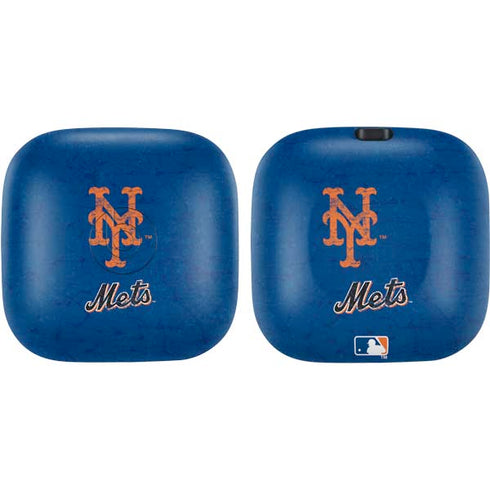 MLB New York Mets - Solid Distressed PowerBeats Pro Skin