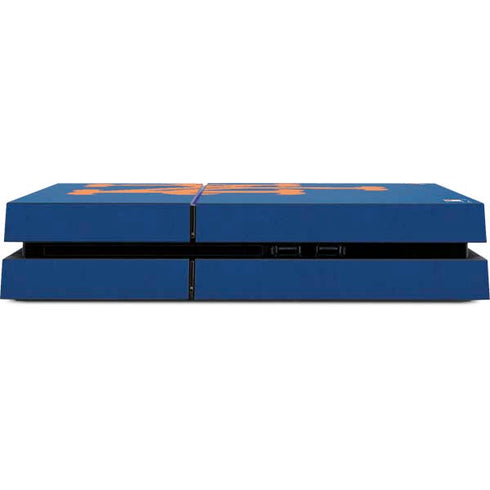 MLB New York Mets - Solid Distressed PS4 Console Skin
