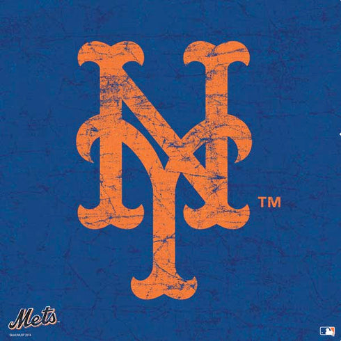 MLB New York Mets - Solid Distressed PS4 Controller Skin