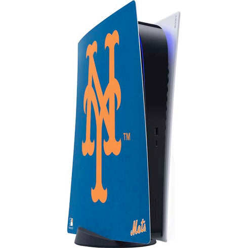 MLB New York Mets - Solid Distressed PS5 Digital Edition Console Skin