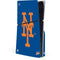 MLB New York Mets - Solid Distressed PS5 Slim Disk Console Skin