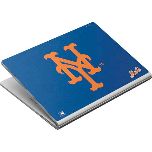MLB New York Mets - Solid Distressed Surface Book Skin