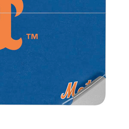 MLB New York Mets - Solid Distressed Surface Laptop Studio Skin