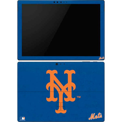 MLB New York Mets - Solid Distressed Surface Pro 6 Skin