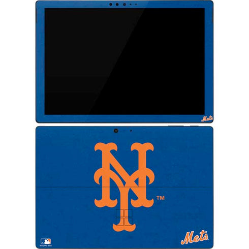 MLB New York Mets - Solid Distressed Surface Pro 7 Skin