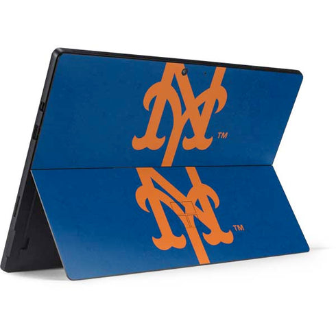 MLB New York Mets - Solid Distressed Surface Pro 7 Skin