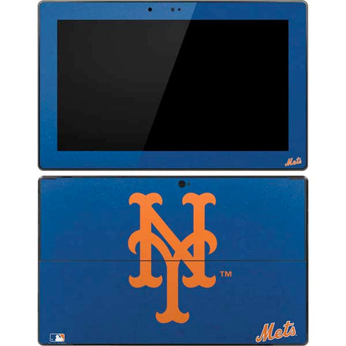 MLB New York Mets - Solid Distressed Surface Pro Tablet Skin