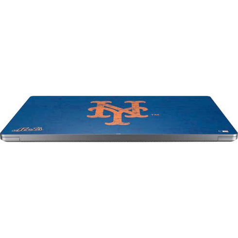 MLB New York Mets - Solid Distressed Universal Laptop 14in (11.4 x 8.2in) Skin