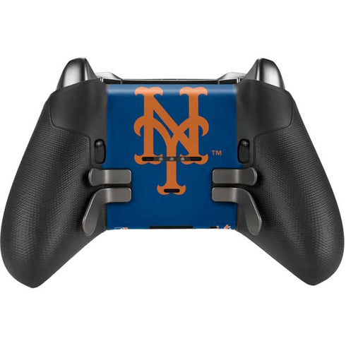 MLB New York Mets - Solid Distressed Xbox Elite Wireless Controller Series 2 Skin