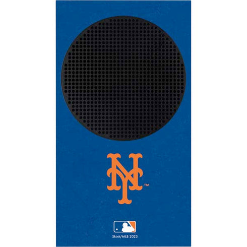 MLB New York Mets - Solid Distressed Xbox Series S Console Skin
