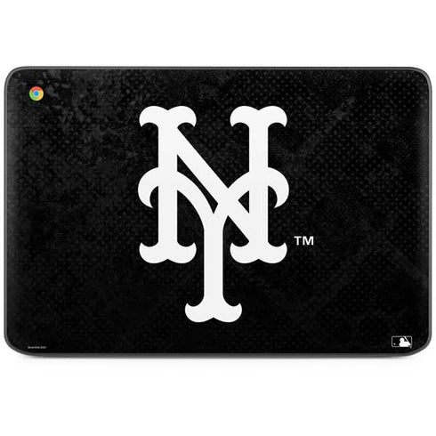 MLB New York Mets Dark Wash HP Chromebook Skin