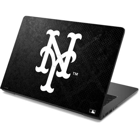 MLB New York Mets Dark Wash Dell Chromebook Skin
