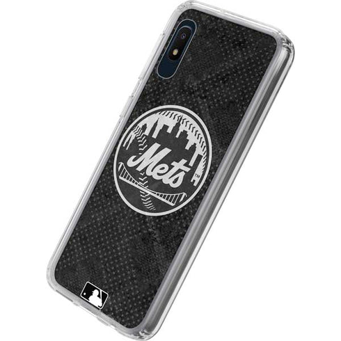 MLB New York Mets Dark Wash Galaxy A10e Clear Case