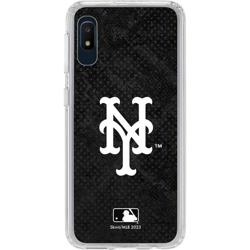 MLB New York Mets Dark Wash Galaxy A10e Clear Case
