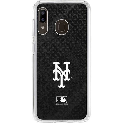 MLB New York Mets Dark Wash Galaxy A20 Clear Case