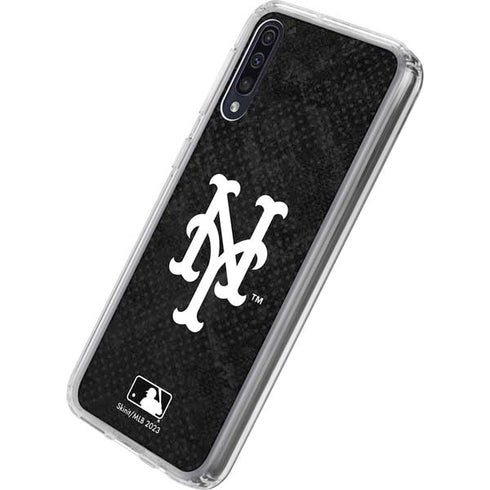 MLB New York Mets Dark Wash Galaxy A50 Clear Case