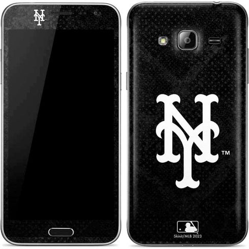 MLB New York Mets Dark Wash Galaxy J3 Skin