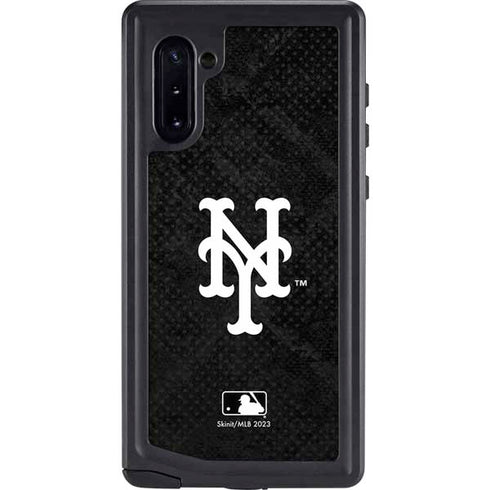 MLB New York Mets Dark Wash Galaxy Note 10 Waterproof Case