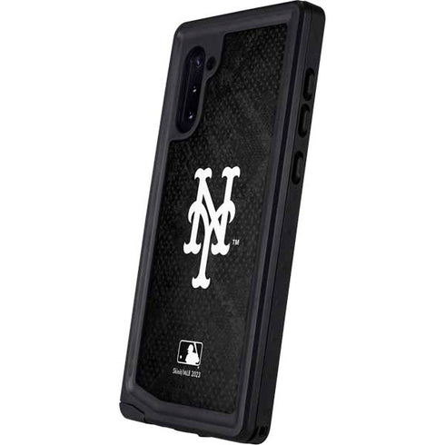 MLB New York Mets Dark Wash Galaxy Note 10 Waterproof Case