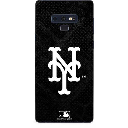 MLB New York Mets Dark Wash Galaxy Note 9 Skin