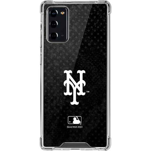 MLB New York Mets Dark Wash Galaxy Note20 5G Clear Case