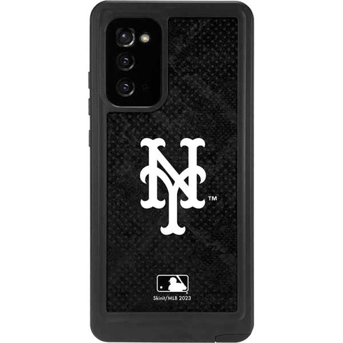 MLB New York Mets Dark Wash Galaxy Note20 5G Waterproof Case