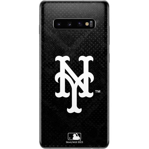 MLB New York Mets Dark Wash Galaxy S10 Plus Skin